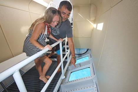 a person sitting in a chair