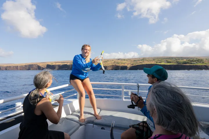 a group of people sitting at a beach