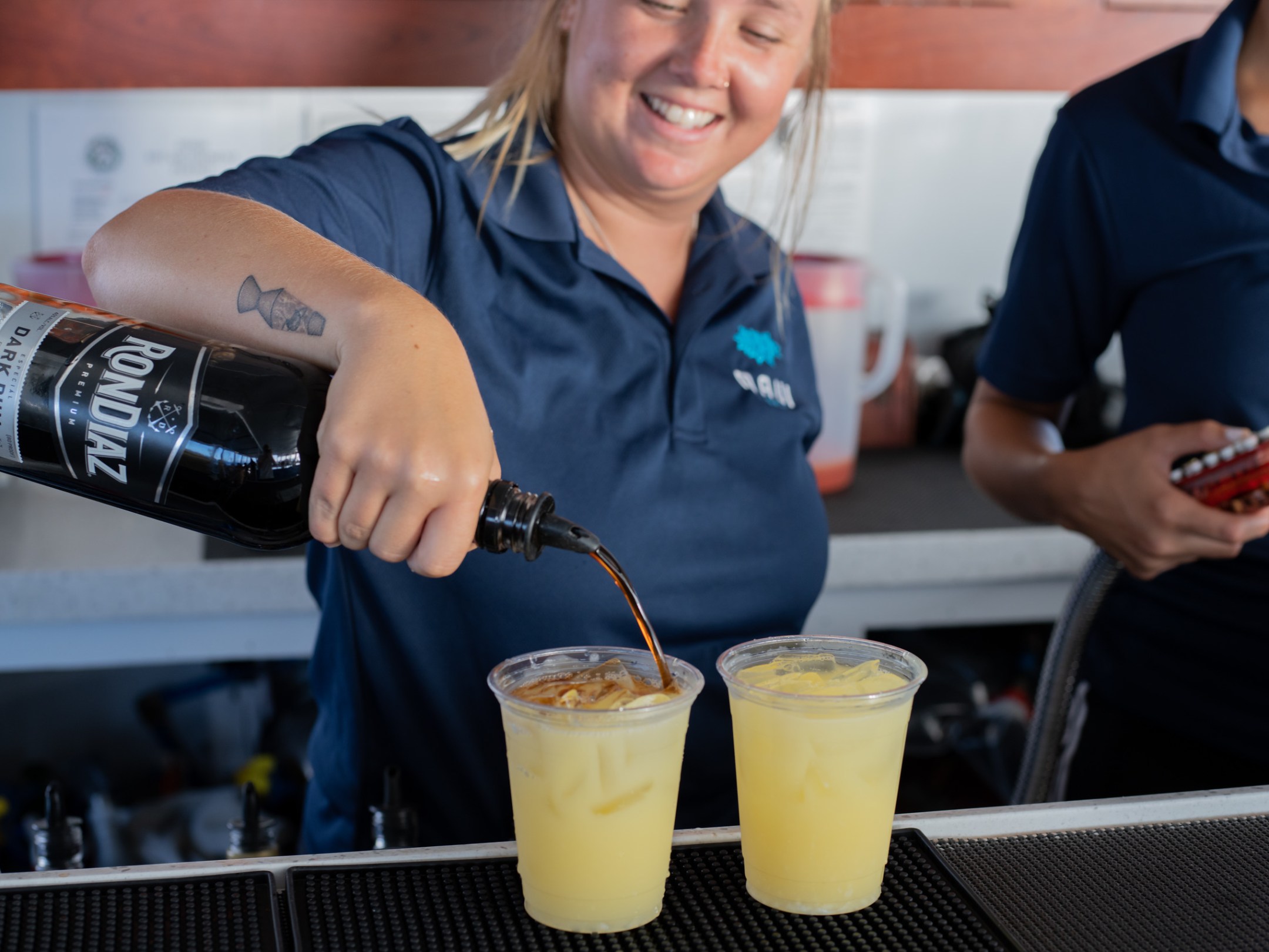 a person holding a cup of coffee